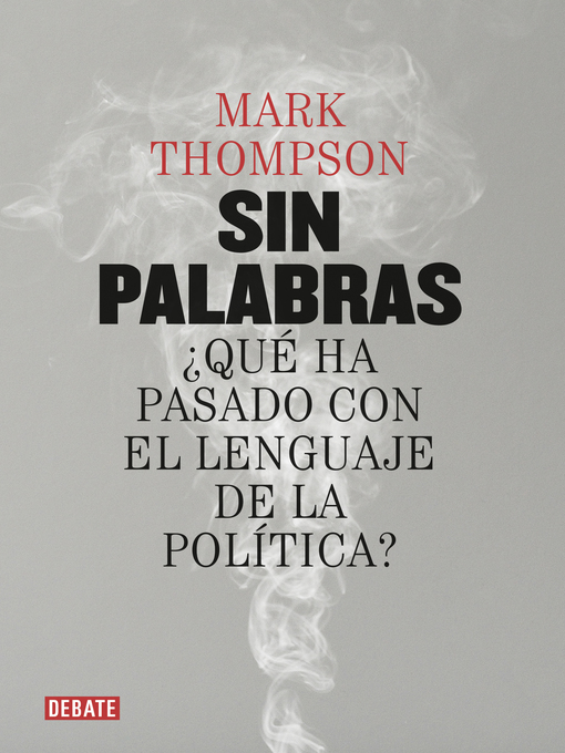 Title details for Sin palabras by Mark Thompson - Wait list